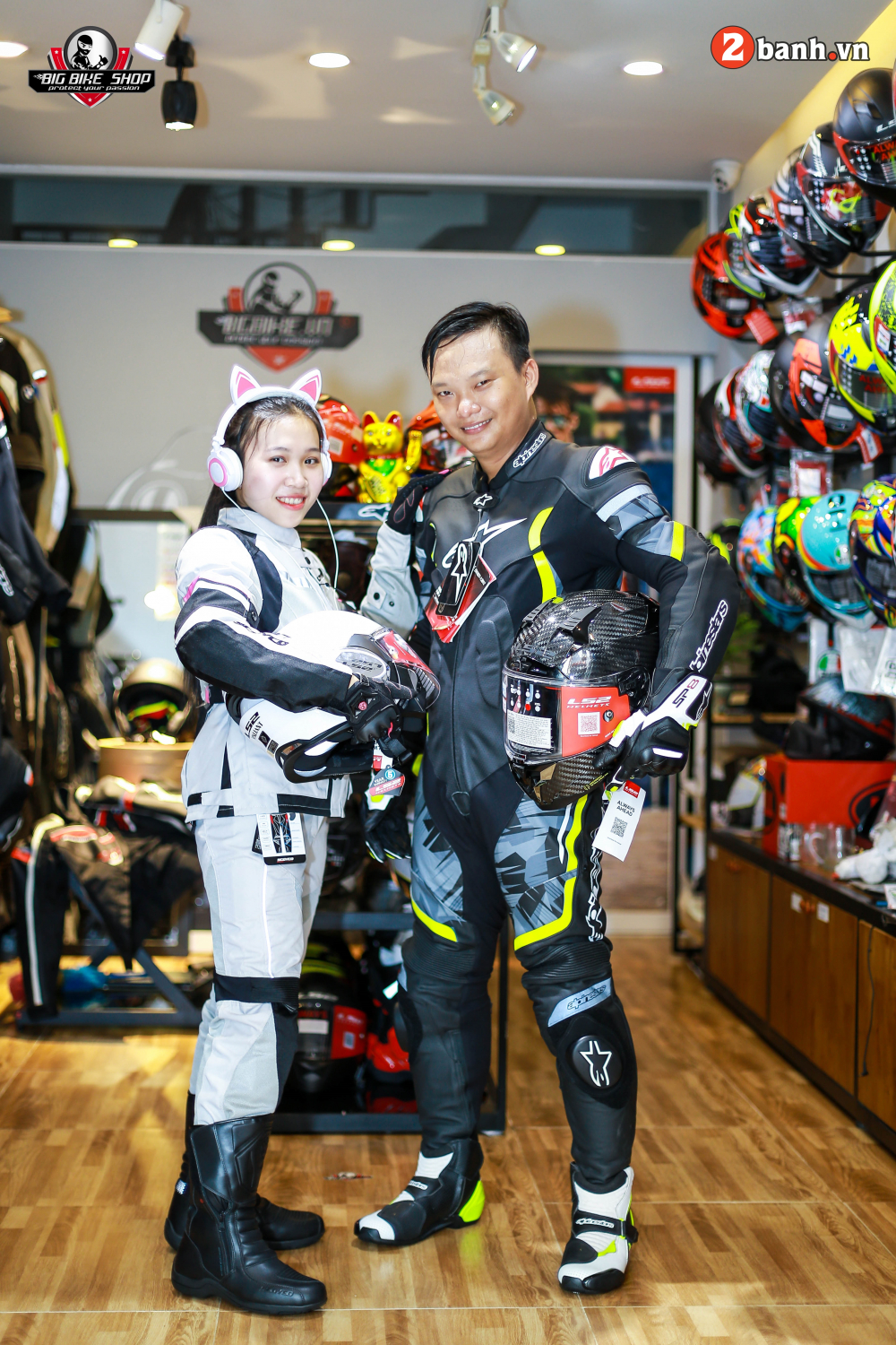 Shop bao ho mo to Bigbike diem den uy tin cua Biker tai trung tam Sai Gon - 27