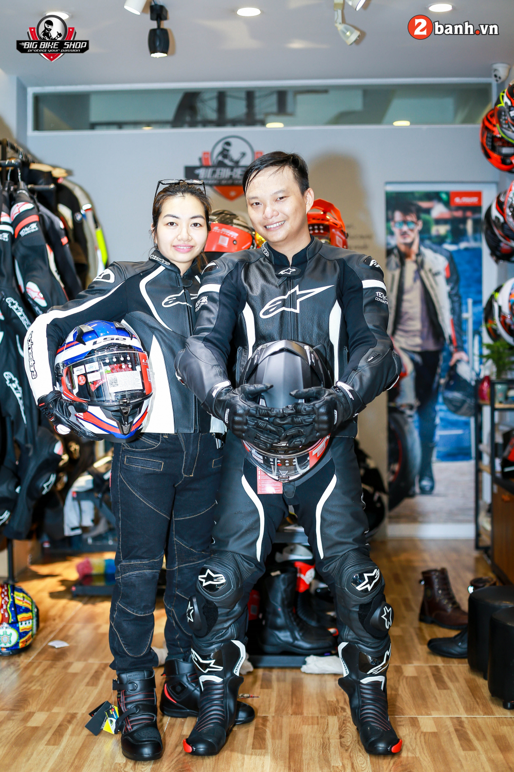 Shop bao ho mo to Bigbike diem den uy tin cua Biker tai trung tam Sai Gon - 29
