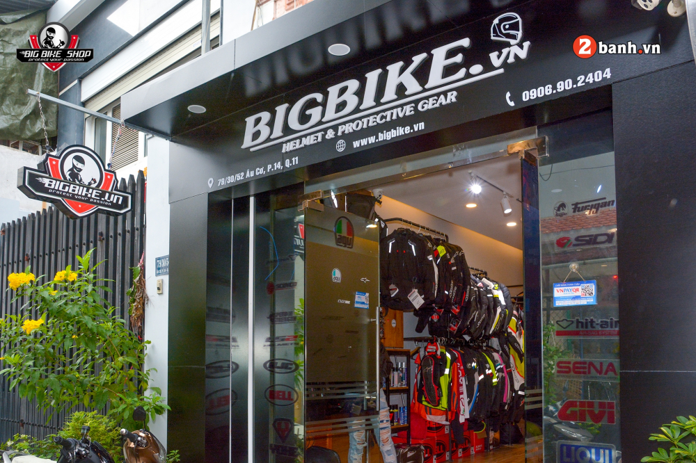 Shop bao ho mo to Bigbike diem den uy tin cua Biker tai trung tam Sai Gon - 6