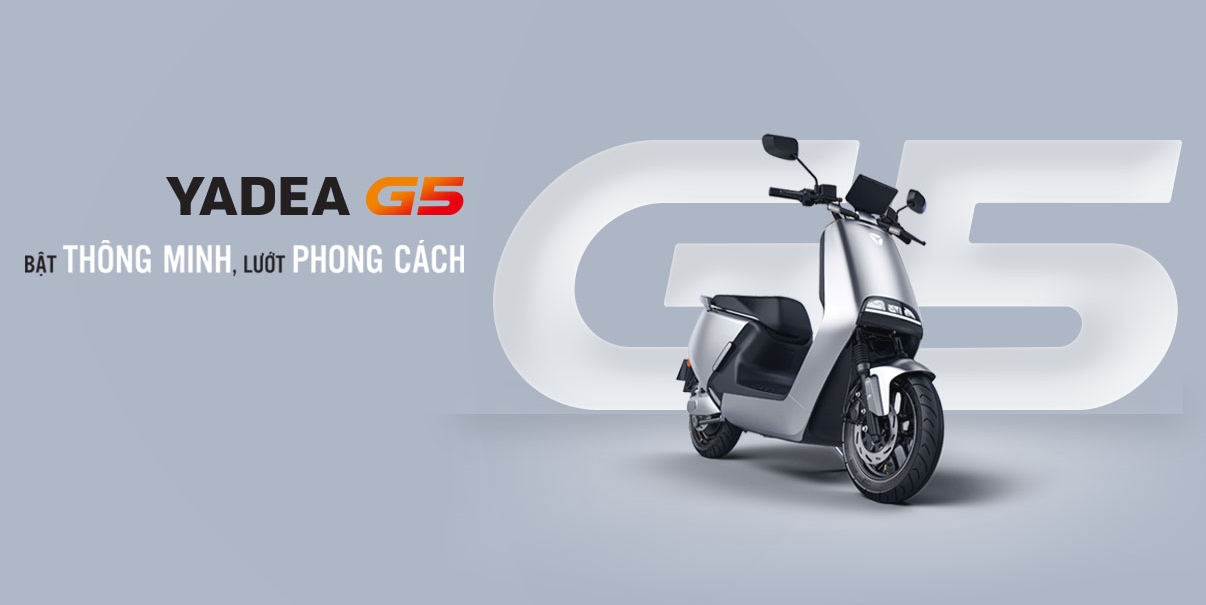 Yadea g5 xe máy điện sở hữu đầy công nghệ với giá bán gần 40 triệu - 1