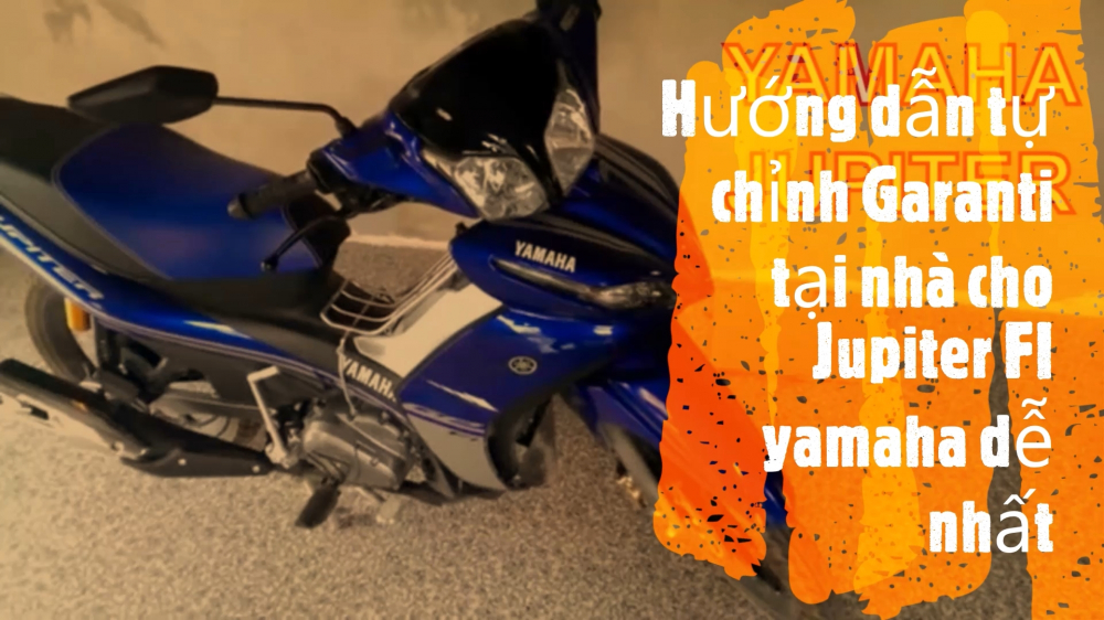 Dung 2M Vlog Yamaha Jupiter Fi GP va RC Huong dan tu chinh Garanti tai nha cho xe Jupiter de nhat