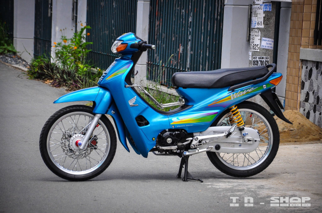 Honda Wave bat tu theo thoi gian voi dan chan KHUNG - 10
