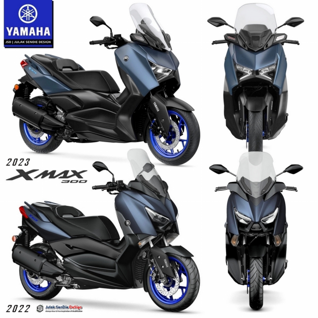 Ra mat Yamaha XMax 300 2023 hoan toan moi - 18