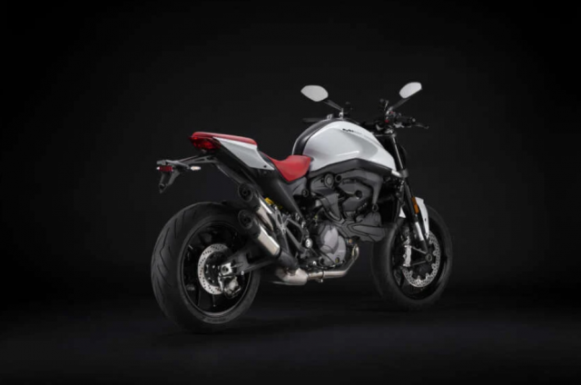 Chi tiet Ducati Monster 2024 co them mau Trang Iceberg White - 6