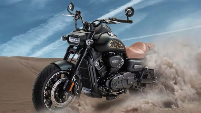 Jonway YY400 trinh lang voi ngoai hinh sao chep thiet ke tu HarleyDavidson