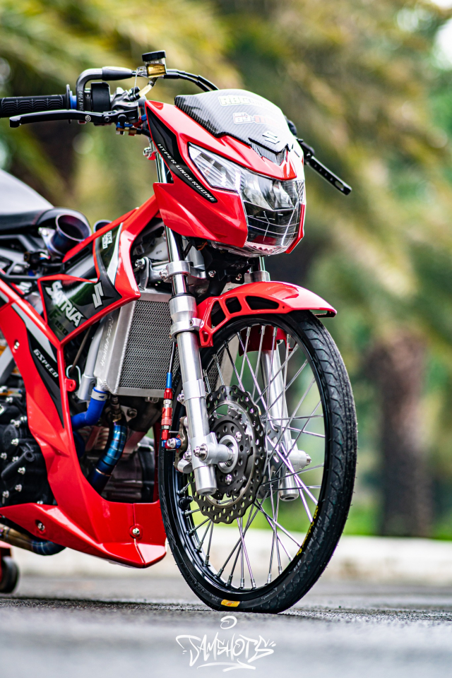 Suzuki Satria do khung theo duoi phong cach XE GIUONG NAM - 29