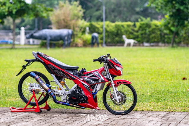 Suzuki Satria do khung theo duoi phong cach XE GIUONG NAM - 37