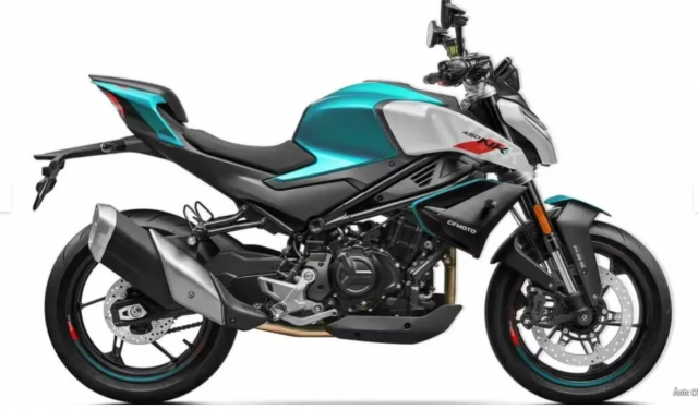 Doi tac cua KTM CFMoto da gioi thieu 450 NK tai Trung Quoc - 4
