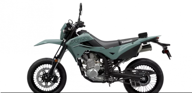 Kawasaki KLX300SM 2024 cap nhat giao dien moi sac net hon - 5