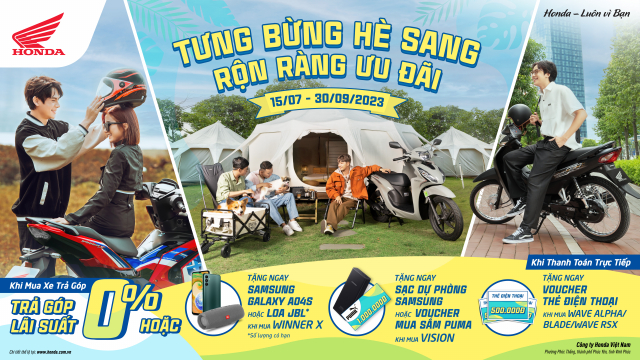 Honda tung uu dai KHUNG mang ten Tung bung he sang Ron rang uu dai