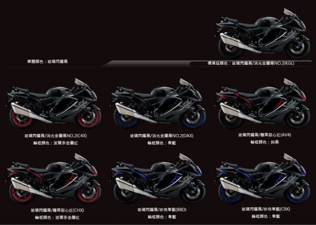SUZUKI Hayabusa 2024 Nhat Ban ra mat bang mau tuy chinh - 4
