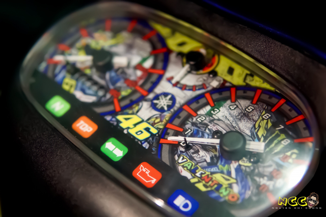 bom tấn yaz 125 sở hữu bộ áo valentino rossi 19 năm tuổi kịch độc