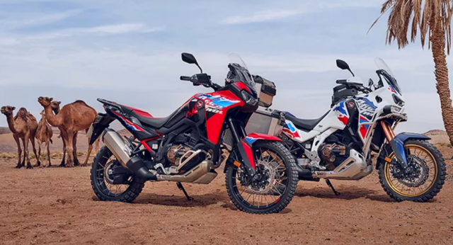 Honda CRF1100L Africa Twin 2024 ra mat voi nhieu nang cap dang chu y