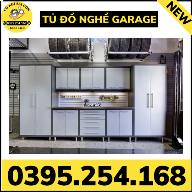 Bo tu dung do nghe su dung cho garage o to