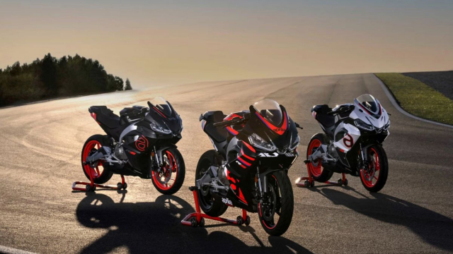 Aprilia RS 457 gay bat ngo khi vua duoc cong bo gia ban