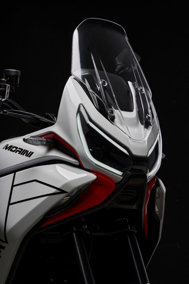 Moto Morini trinh lang XCape 1200 voi ve ngoai ma mi tai EICMA 2023 - 4