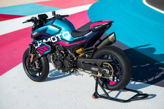 Tham khao CFMoto 800NK GP mau roadster so huu trang bi hang dau - 4