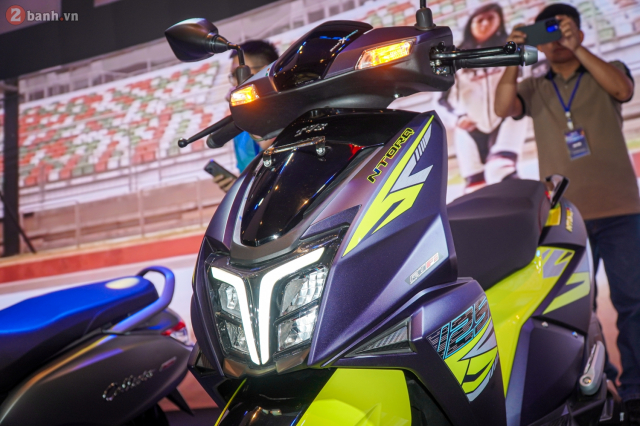 TVS Ntorq 125 2024 trinh lang thi truong Viet so huu cong nghe vuot troi