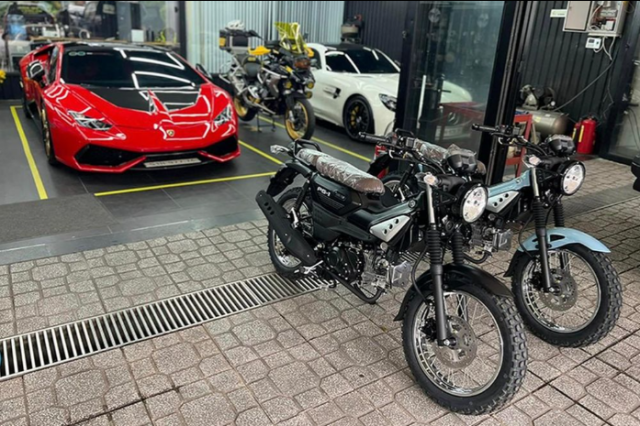 Cuong do la them vao bo suu tap xe ca cap Yamaha PG1 - 4