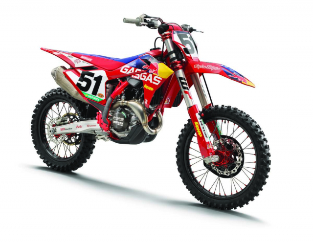 GASGAS ra mat MC250F MC450F 2024 voi nhieu nang cap chat luong