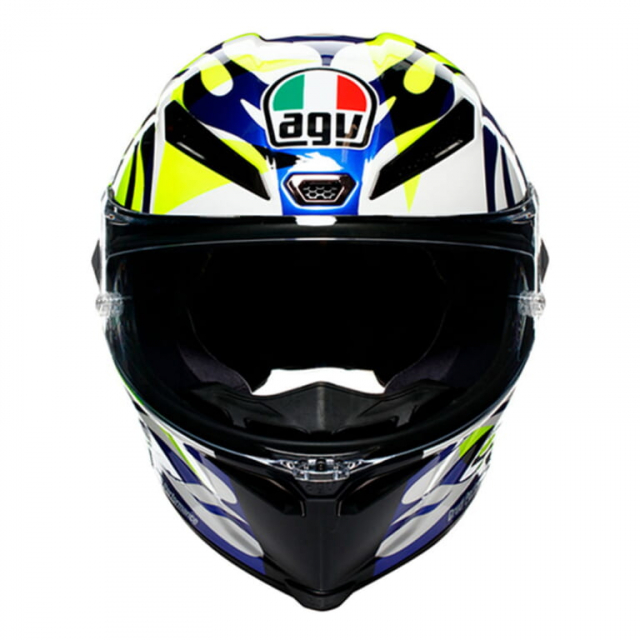 Gioi thieu AGV Pista GP RR tai tao mau sac duoc Rossi su dung trong cuoc dua GT 2023 - 4