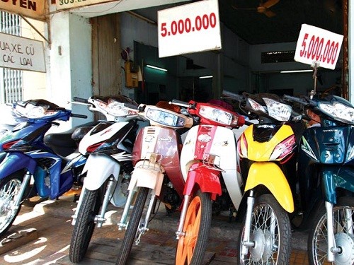 Nhung chi tiet phai kiem tra khi mua xe may cu