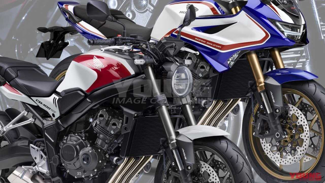Honda dang day nhanh phat trien dong co 4 xylanh moi de thay the CB400 Super Four