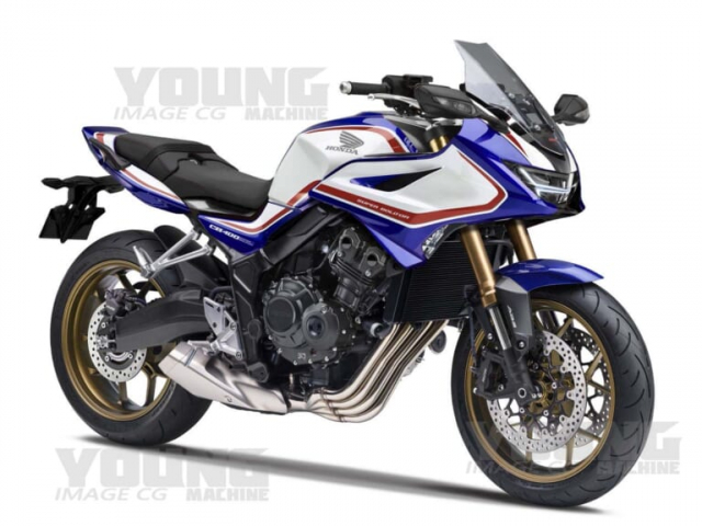 Honda dang day nhanh phat trien dong co 4 xylanh moi de thay the CB400 Super Four - 4