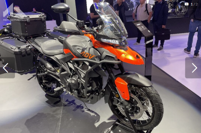 Zontes 500T mau xe phieu luu xylanh don 500cc vua duoc ra mat - 6