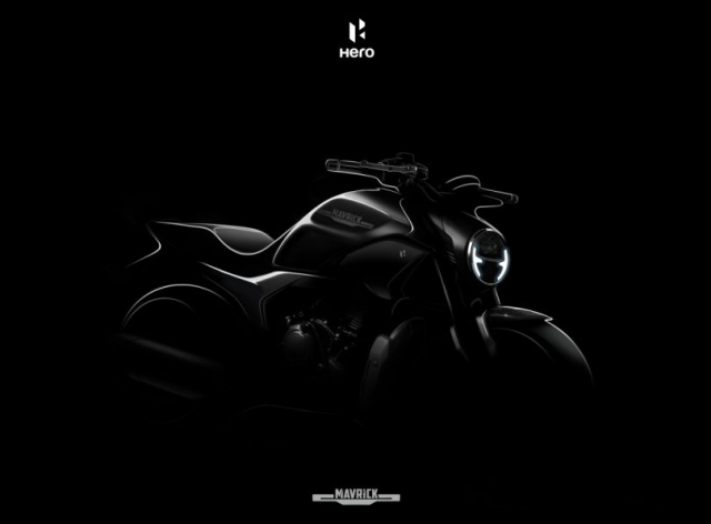 Hero MotoCorp tung ra teaser khac cua MAVRICK