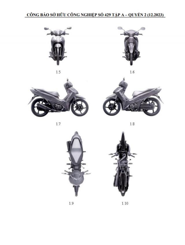 Honda Future 2024 lộ diện thiết kế hoàn toàn mới, chuẩn bị ra mắt tại