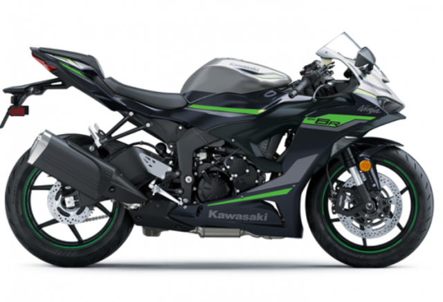 Kawasaki Ninja ZX6R 2024 do bo thi truong An Do voi gia tu 300 trieu dong