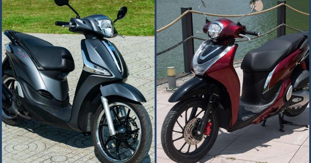 Mua xe ga tam gia 60 trieu cac Nang nen chon Honda SH Mode hay Piaggio Liberty