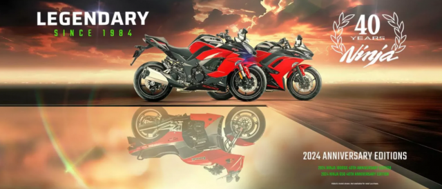 Ninja 650 2024 phien ban dac biet ky niem 40 nam chinh thuc ra mat