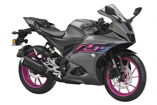 R15V4 2024 duoc Yamaha bien tau dien mao theo phong cach ruc ro