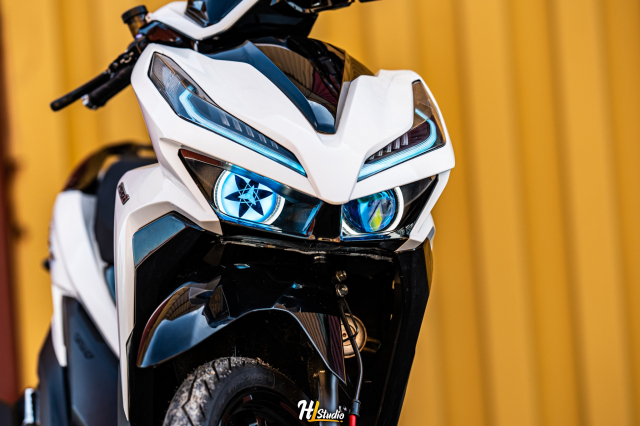 Vario 150 hoa sieu xe sau khi duoc tan trang tu A den Z