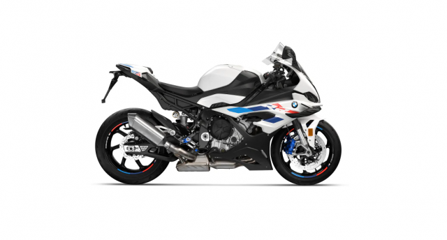 S1000RR 2024 mau trang Light White M Motorsport hien dang mo ban tai Thai Lan
