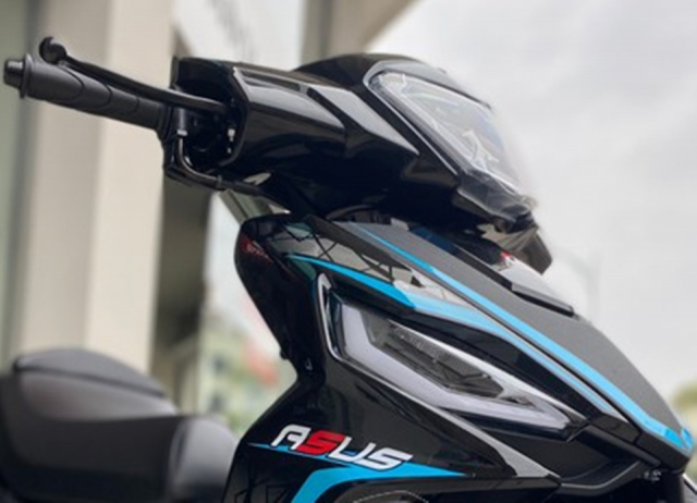 Asus 125 khuay dao thi truong xe so bang thiet ke dau Winner duoi Exciter