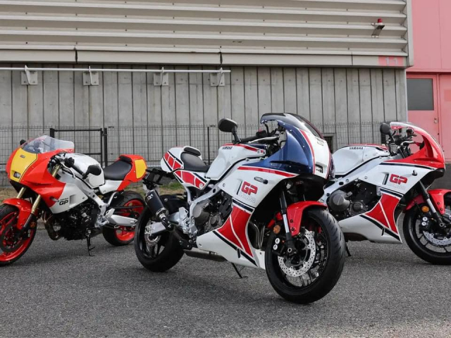 YAMAHA va YS GEAR hop tac thiet ke mau son cho XSR900 GP 2024
