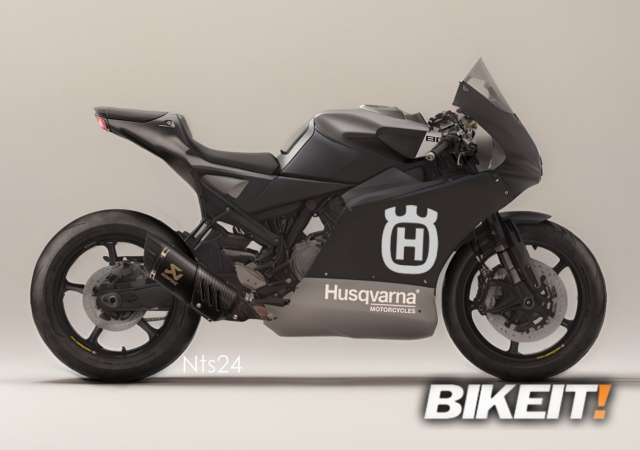 Lo tin Husqvarna 801 RetroSport dua tren KTM RC 8C dang duoc phat trien