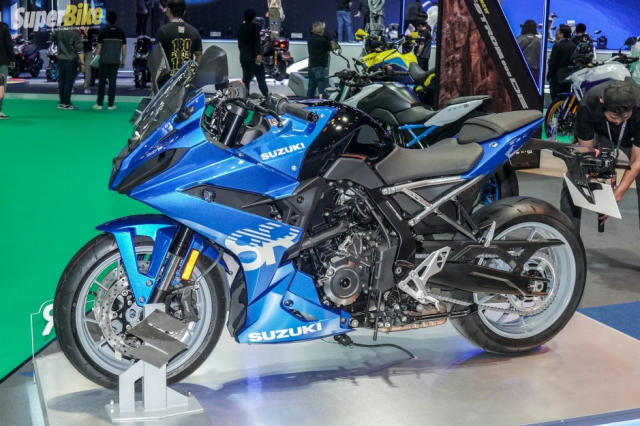 Suzuki GSX8R 2024 cuoi cung da ra mat Thai Lan voi gia khoi diem 269 trieu dong