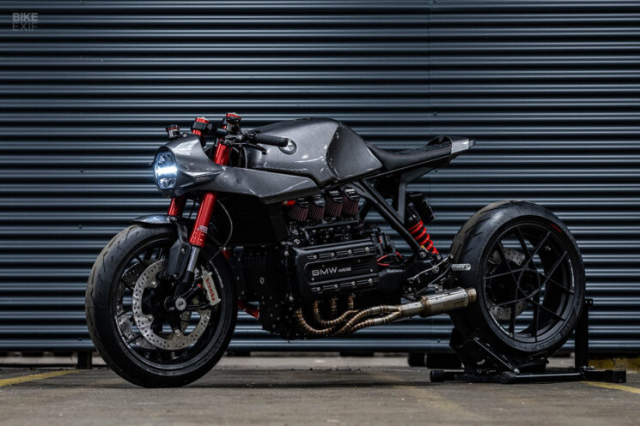 BMW K1100R do Cafe Racer dien ro nhat tu Powerbrick