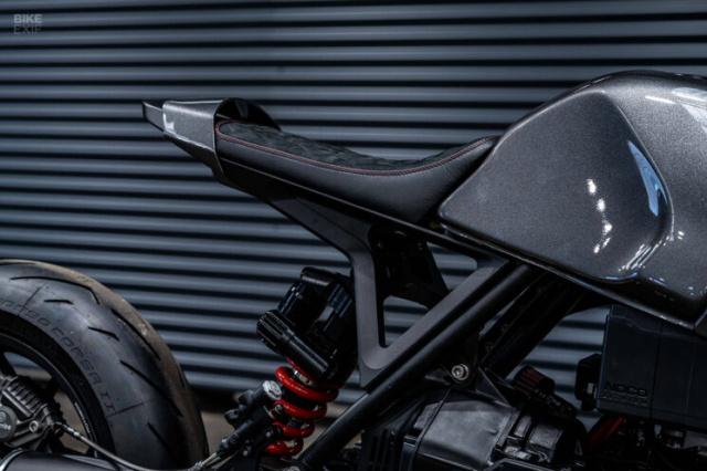 BMW K1100R do Cafe Racer dien ro nhat tu Powerbrick - 4
