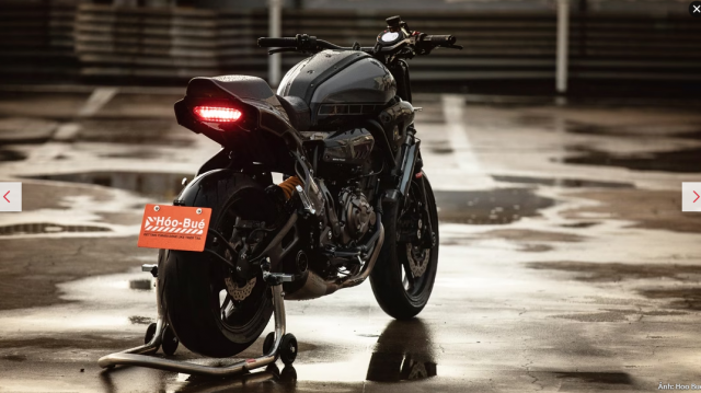 Bo chuyen doi Yamaha XSR 700 Carbon Tracker den tu HooBue o Dai Loan - 6