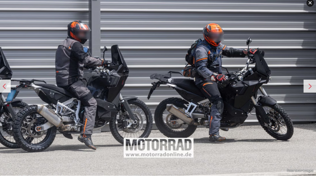 KTM 990 Adventure moi se co kieu dang tuong tu mot chiec xe dua Rally