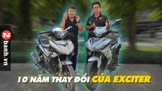 10 nam nhin lai Exciter 155 da co nhung cai tien nao khi so voi Exciter 150