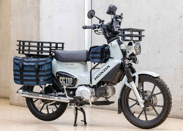 Nha san xuat phu kien Kijima da lam gi de Honda Cross Cub 110 tro nen khac biet the nay