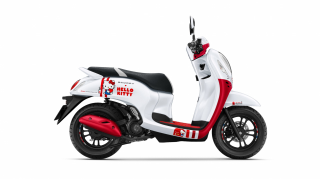 Lo dien Honda Scoopy Hello Kitty Limited Edition chieu long cac fan meo hong - 6