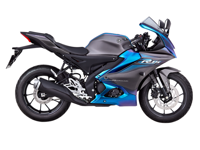 Yamaha R15 2025 ra mat mau moi Indigo Gray dat hon truoc day - 6
