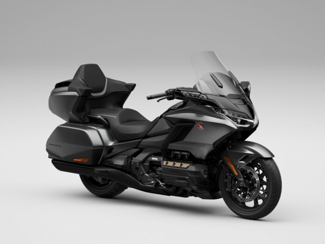 Anh em biet tin gi chua Honda Gold Wing Tour 2024 ra mat mau moi mang ten Heavy Gray Metallic You